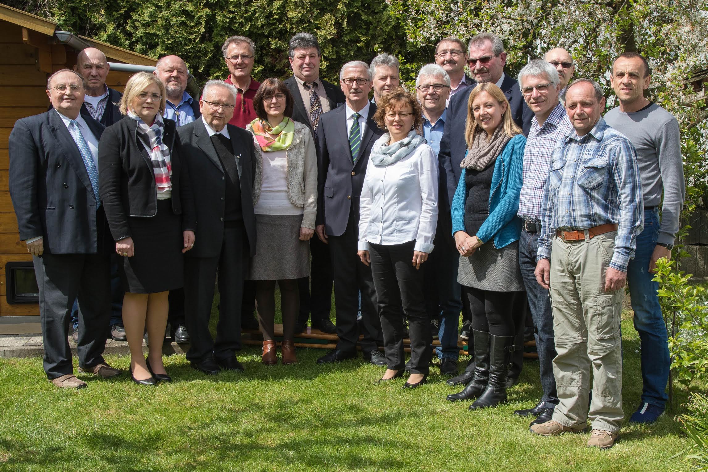 Gruppenfoto Gründungsmitglieder Gruppenbild Gründungsmitglieder